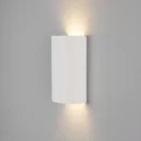Malmo Plaster Wall Light – Semi-Circle Design, 11cm, IP20