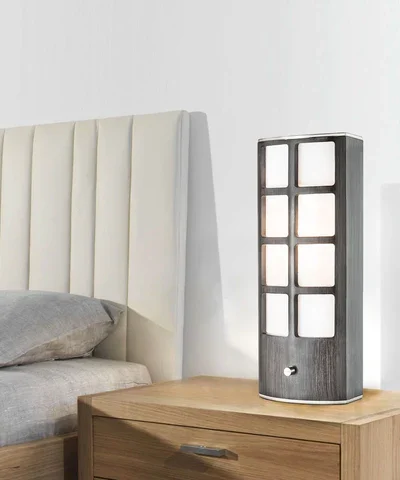 Ventana Accent Wooden Table Lamp