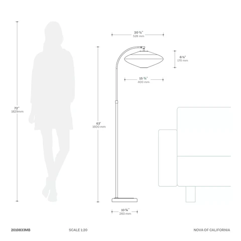 Roswell Decorative Floor Lamp - Image 11