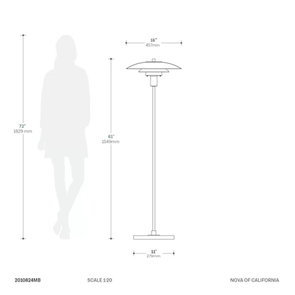 Rancho Mirage Modern Floor Lamp - Image 10