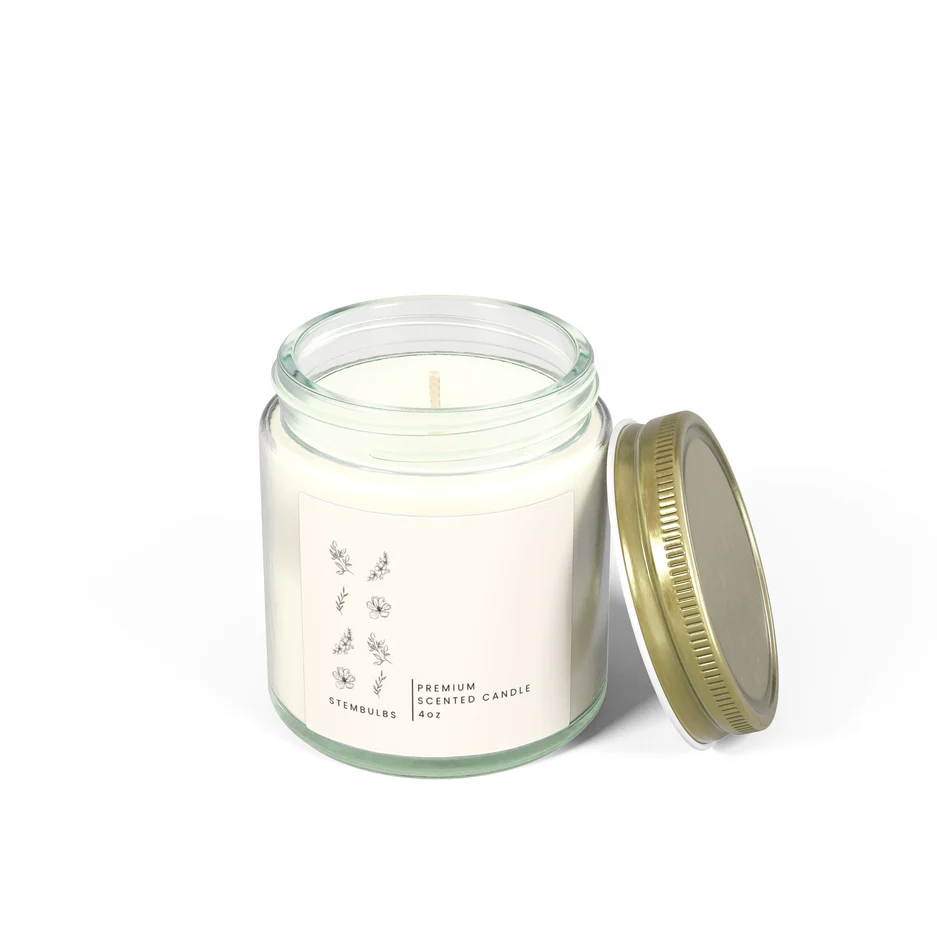 Coconut Apricot Bliss Scented Candle – Wax Jar (4oz/9oz) - Image 3