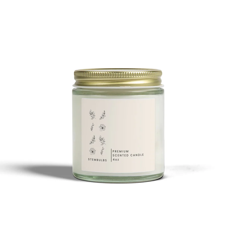 Coconut Apricot Bliss Scented Candle – Wax Jar (4oz/9oz) - Image 4
