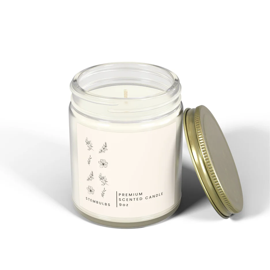 Coconut Apricot Bliss Scented Candle – Wax Jar (4oz/9oz) - Image 5