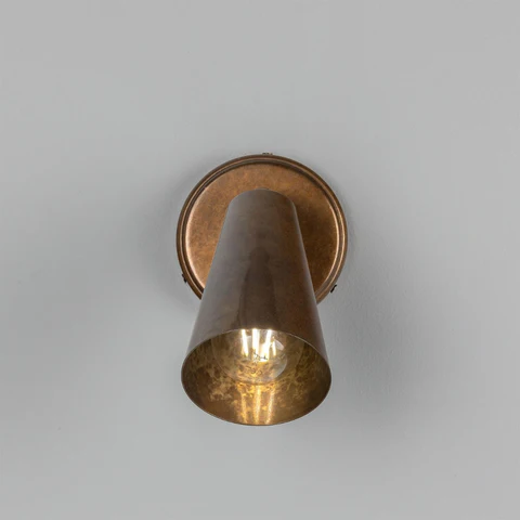Cashel Antique Brass Wall Light - Image 3