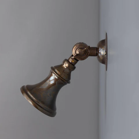 Accra Traditional GU10 Brass LED Spotlight - Image 4