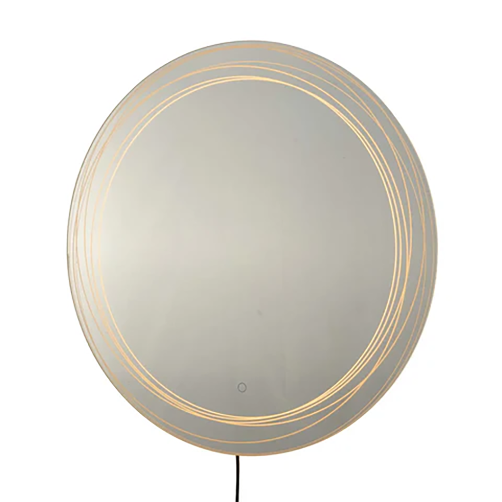 Modern Round Backlit LED Mirror - Image 3