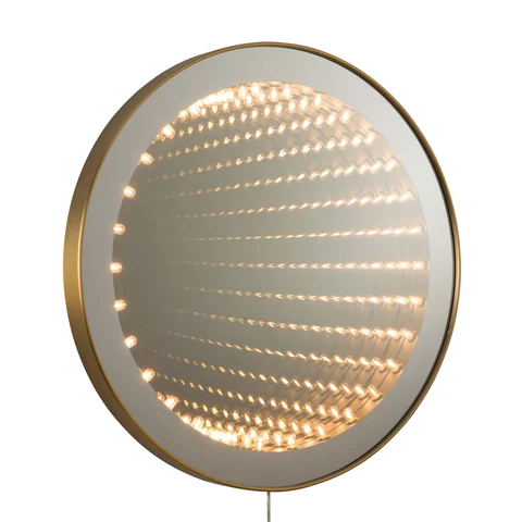 Carnival Round Infinity LED Wall Mirror - Image 4