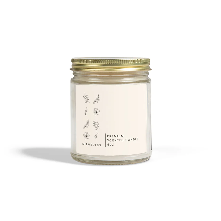 Coconut Apricot Bliss Scented Candle – Wax Jar (4oz/9oz) - Image 6