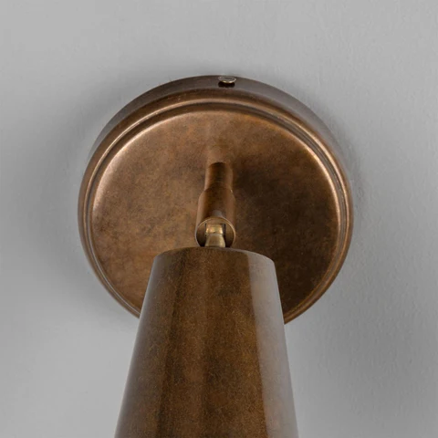 Cashel Antique Brass Wall Light - Image 5