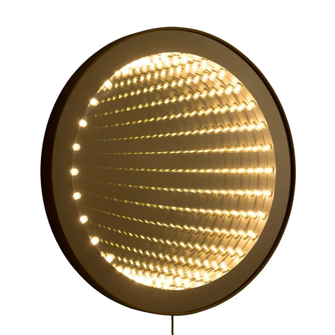 Carnival Round Infinity LED Wall Mirror - Image 5