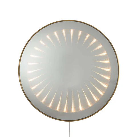 Carnival Round Infinity LED Wall Mirror - Image 6