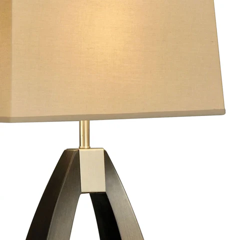 Trina Table Lamp in Pecan Wood - Image 5