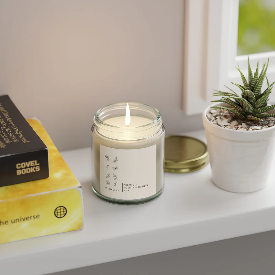 Coconut Apricot Bliss Scented Candle – Wax Jar (4oz/9oz) - Image 7