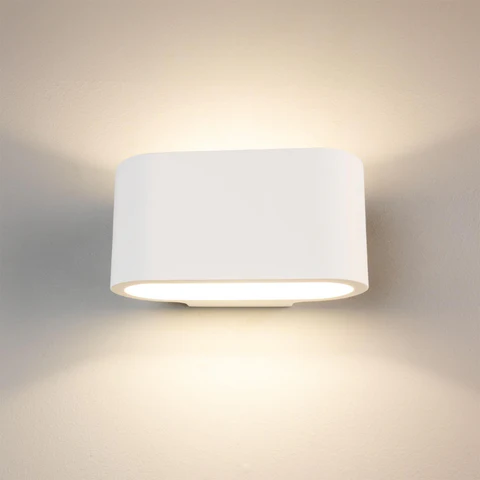 Innsbruck Plaster Wall Light – Elliptical Design, 18cm, IP20 - Image 8
