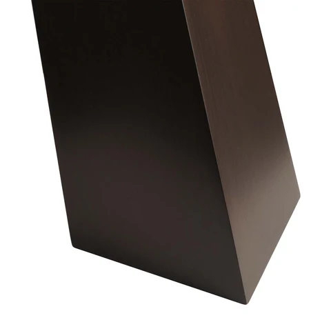 Obelisk Table Lamp in Chestnut Wood - Image 8