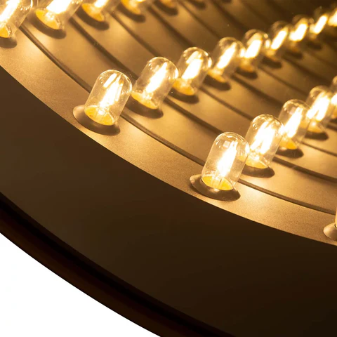 Carnival Round Infinity LED Wall Mirror - Image 9