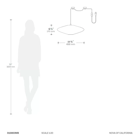 Roswell Swag Pendant Light - Image 10