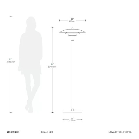 Rancho Mirage Modern Floor Lamp - Image 10