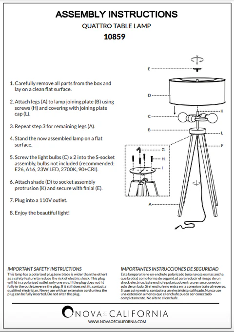 Quattro Decorative Table Lamp - Image 10