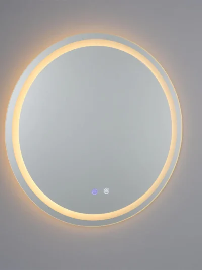 Soajo 60cm Circular LED Bathroom Mirror
