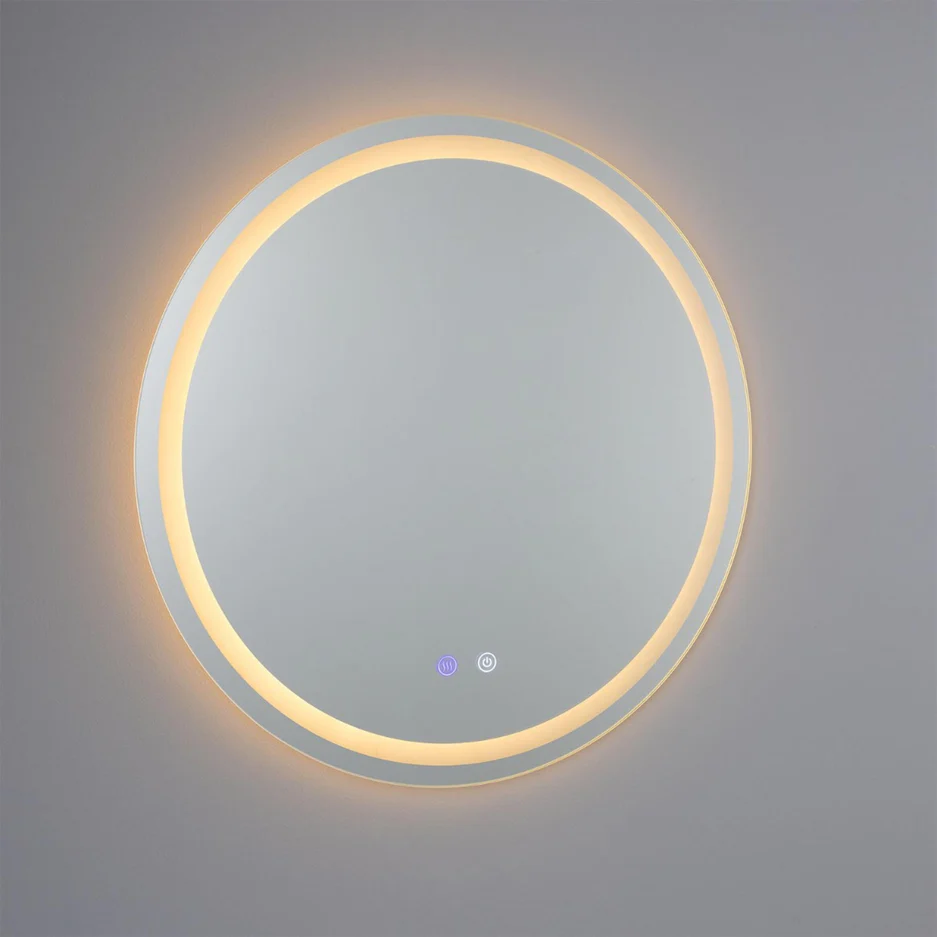 Soajo 60cm Circular LED Bathroom Mirror