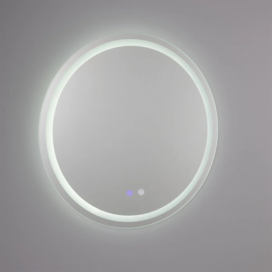 Soajo 60cm Circular LED Bathroom Mirror - Image 3