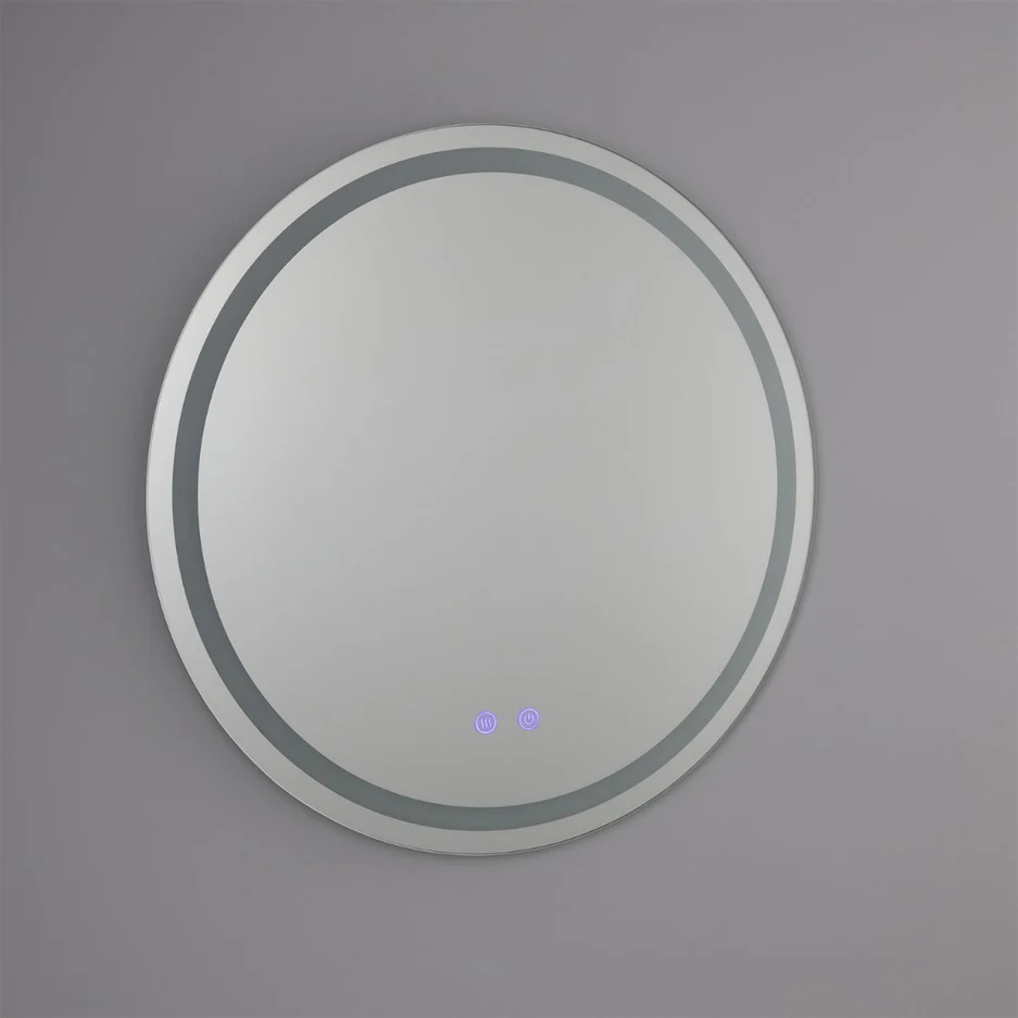 Soajo 60cm Circular LED Bathroom Mirror - Image 4