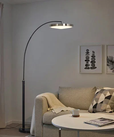Redondo Single-Light LED Arc Floor Lamp