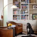 Melmar Modern Chairside Arc Floor Lamp