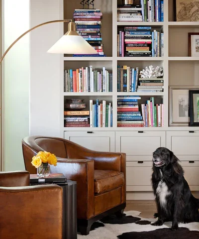Melmar Modern Chairside Arc Floor Lamp
