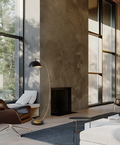 Luna Bella Arc Floor Lamp with Weathered Brass Finish