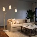Concord Three Light Arc Floor Lamp
