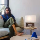 Julie Decorative Reclining Table Lamp