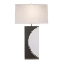 Half Moon Table Lamp with Nightlight