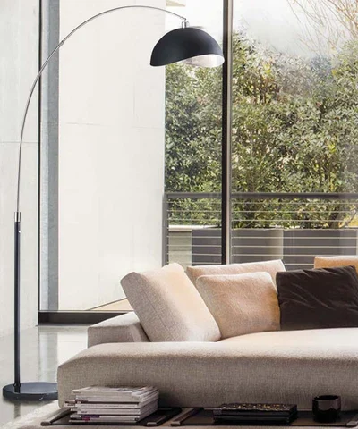 Luna Bella Contemporary Arc Floor Lamp