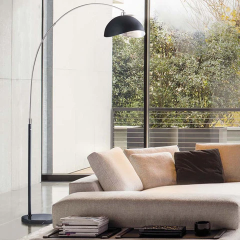 Luna Bella Contemporary Arc Floor Lamp - Image 2