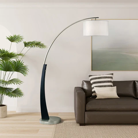 Plimpton 72-Inch Modern Arc Floor Lamp - Image 2