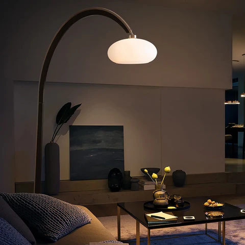 Vaulted Arc Modern Floor Lamp – Peter Morelli