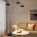 Rancho Mirage Three-Head Arc Floor Lamp