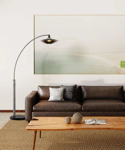 Rancho Mirage Single Light Arc Floor Lamp