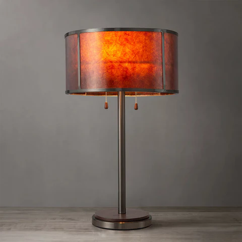 Layers Decorative Natural Mica Table Lamp - Image 3