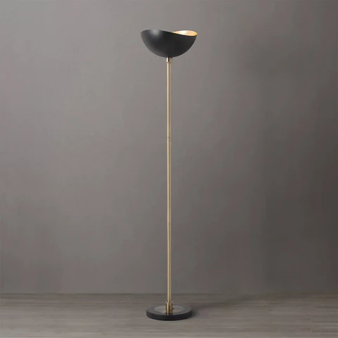 Luna Bella Modern Torchiere Floor Lamp - Image 3