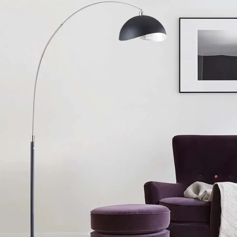Luna Bella Contemporary Arc Floor Lamp - Image 3