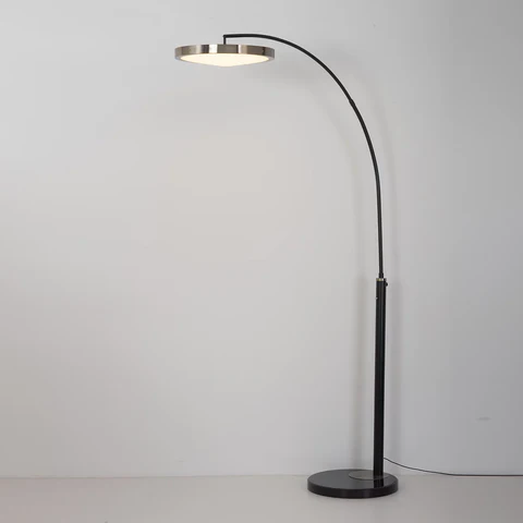Redondo Single-Light LED Arc Floor Lamp - Image 2