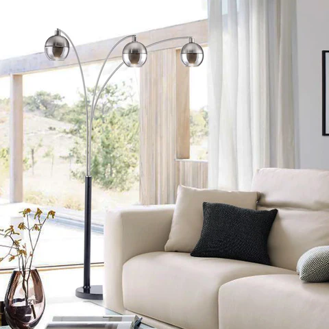 Orson Three-Light Arc Floor Lamp - Image 2