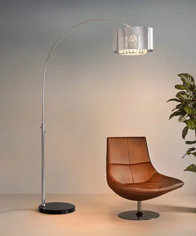 Marilyn Single-Light Arc Floor Lamp
