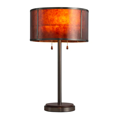 Layers Decorative Natural Mica Table Lamp - Image 4