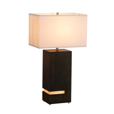 Zen Gilded Ebony Nightlight Table Lamp - Image 4