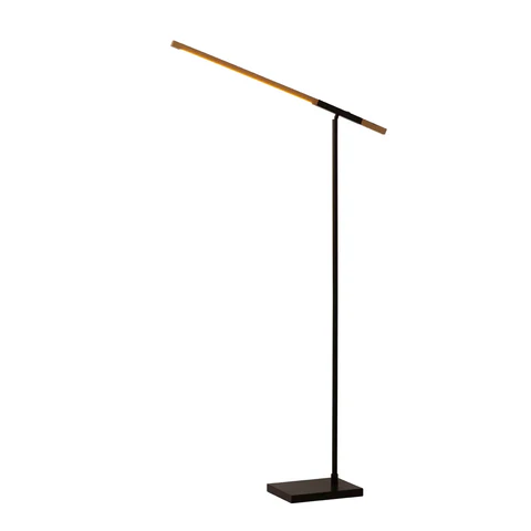 Port Natural Ash Wood LED Floor Lamp - Image 4