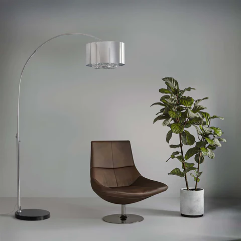 Marilyn Single-Light Arc Floor Lamp - Image 2